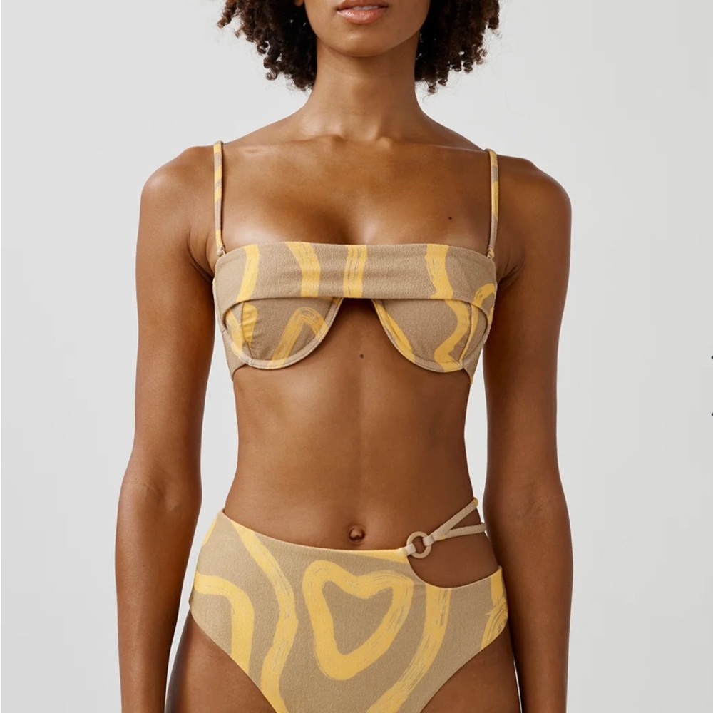 Revel Rey Bikini New with Tags Nazca Geo